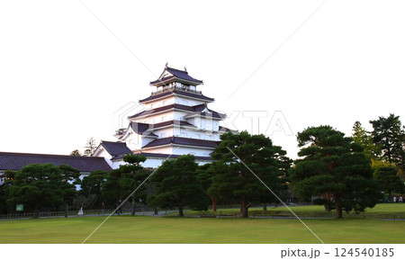 鶴ヶ城　会津若松　会津若松城　若松城本丸御　会津若松観光　天守閣　お城　福島県観光　若松城城址公園　 124540185