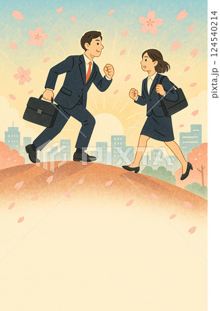 希望に満ちたスタートライン 希望に満ちたスタートライン 124540214