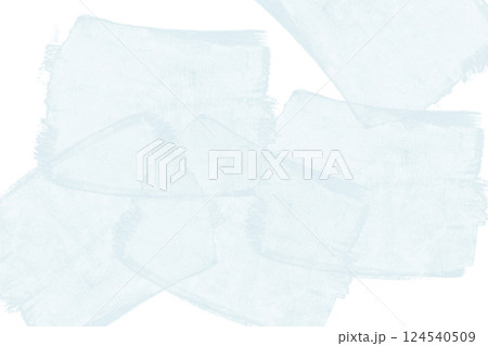 刷毛ペイント淡いスモーキー水色 124540509