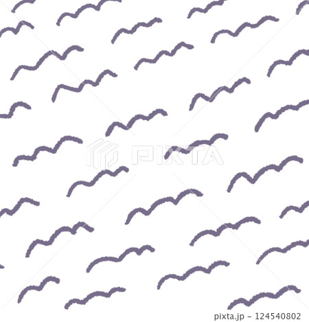 手描き波線の背景イラスト41 124540802