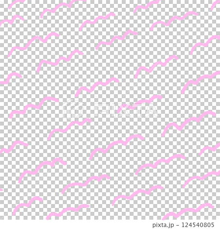 手描き波線の背景イラスト25 手描き波線の背景イラスト25 124540805