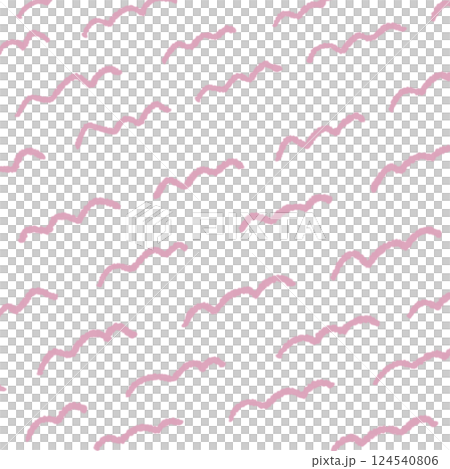 手描き波線の背景イラスト24 手描き波線の背景イラスト24 124540806
