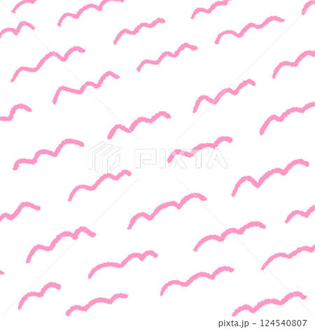 手描き波線の背景イラスト23 手描き波線の背景イラスト23 124540807