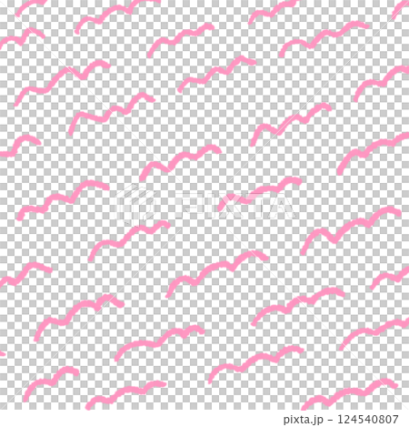 手描き波線の背景イラスト23 手描き波線の背景イラスト23 124540807