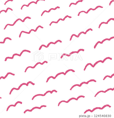 手描き波線の背景イラスト1 手描き波線の背景イラスト1 124540830