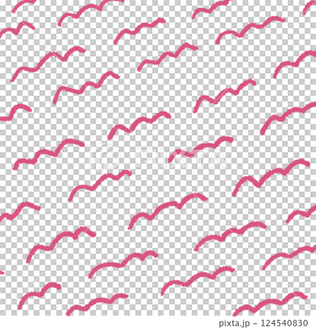 手描き波線の背景イラスト1 手描き波線の背景イラスト1 124540830