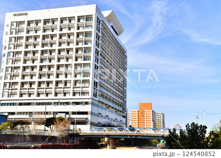 墨東病院／旅所橋周辺を望む(東京都墨田区)【2025.3】 124540852