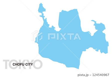 東京都調布市の地図 124540967