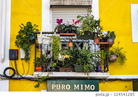 Setubal, Portugal - Feb 28, 2025: Traditional grocery store Mercearia Confianca de Troino at Setubal in Portugal 124541285