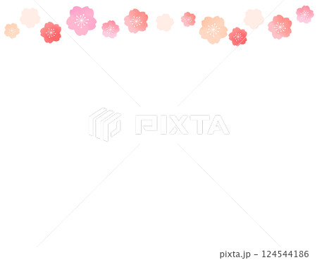 春らしくて可愛い桜のフレーム素材 8 春らしくて可愛い桜のフレーム素材 8 124544186