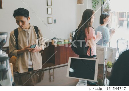 coffee shop coffee shop 124544747