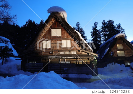 白川郷 白川村 てんとう 124545288