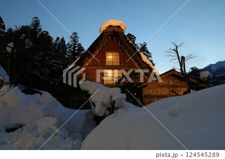 白川郷 白川村 てんとう 124545289