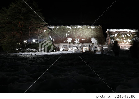 白川郷 白川村 合掌村 124545390