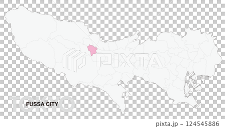Location map of Fussa City, Tokyo (with borders)_01 124545886