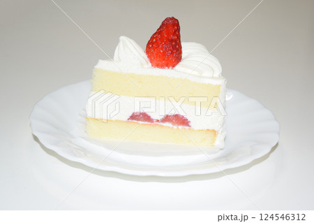 いちごのショートケーキ いちごのショートケーキ 124546312
