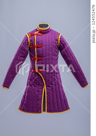 Vibrant Purple Sleeveless Quilted Medieval Gambeson Vibrant Purple Sleeveless Quilted Medieval Gambeson 124552476