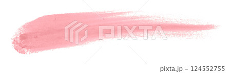 pink brush isolated on transparent background 124552755
