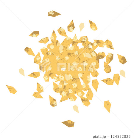 切り絵風のゴマ 切り絵風のゴマ 124552823