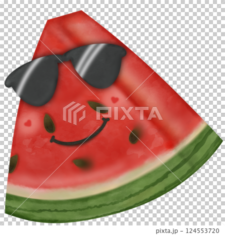 Set Cute Playful Cartoon Fruit Character summer with Big Eyes and Friendly Face to hand drawn style. Set Cute Playful Cartoon Fruit Character summer with Big Eyes and Friendly Face to hand drawn style. 124553720
