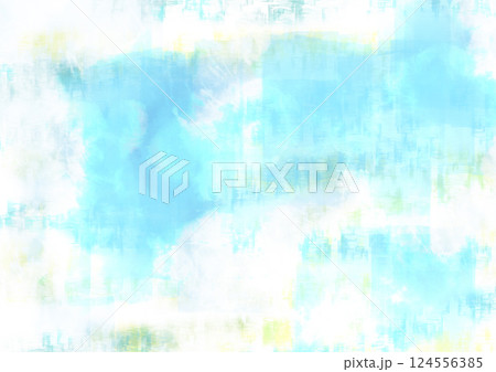 抽象的　水彩パターン　背景　素材 124556385