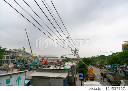 Thailand Earthquake,Building Collapse Site,Rescue Thailand Earthquake,Building Collapse Site,Rescue 124557397