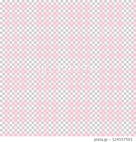 Pink Plaid Gingham Hand Drawn Background Pattern Overlay 124557501