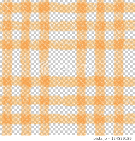 Orange Plaid Gingham Hand Drawn Background Pattern Overlay Orange Plaid Gingham Hand Drawn Background Pattern Overlay 124559189