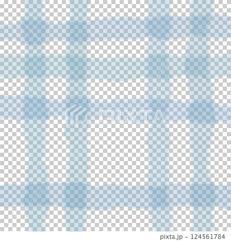 Light Blue Plaid Gingham Hand Drawn Background Pattern Overlay 124561784