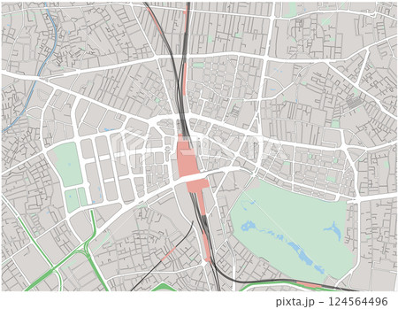 新宿駅周辺地図 124564496