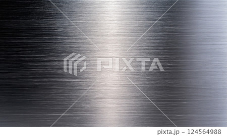 Smooth brushed metal surface reflecting light in subtle gradients Smooth brushed metal surface reflecting light in subtle gradients 124564988