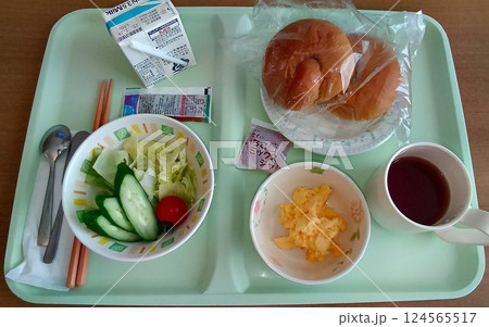 医食同源!!食事で治療を支援する… 入院中の『病院食』朝食 医食同源!!食事で治療を支援する… 入院中の『病院食』朝食 124565517