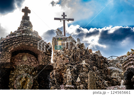 Grotto of the Redemption in West Bend, Iowa Grotto of the Redemption in West Bend, Iowa 124565661