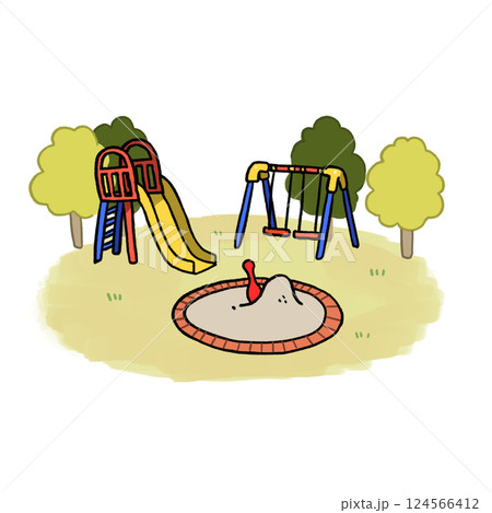 公園のイラスト 124566412