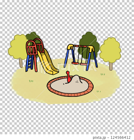 公園のイラスト 124566412