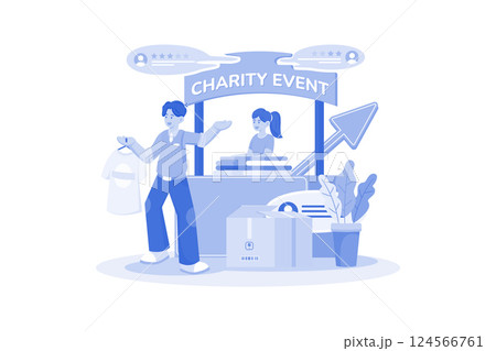 Customer service rep gathers feedback for better satisfaction 124566761