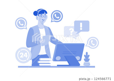 Emergency dispatcher handling multiple emergencies. Emergency dispatcher handling multiple emergencies. 124566771