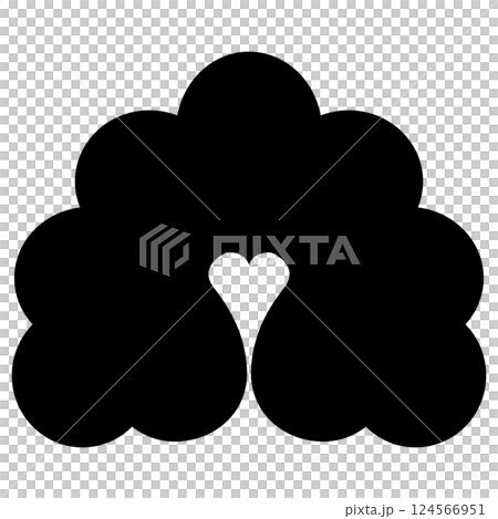 This is the family crest. It is called Hanagatasuhama. 124566951