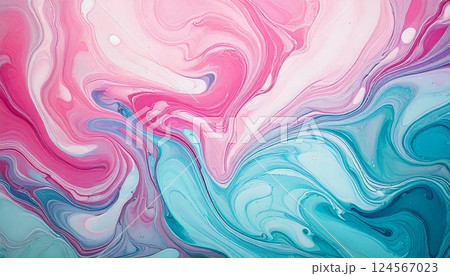 marble-ink-green-pink 124567023