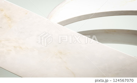 The White marble Abstract Background 3D rendering. 124567070