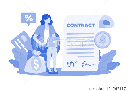 Loan officers evaluate and approve/deny loan applications. 124567117