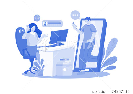 Employers conduct initial phone screenings to assess candidate qualifications. 124567130