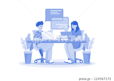 Student works on group project with classmates. 124567172