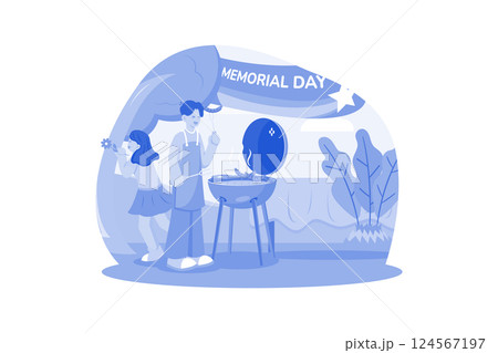 Families and friends gather for barbecues and picnics to celebrate the memory of their loved ones. 124567197