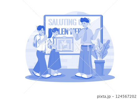Schools and youth organizations create art and writing projects to honor the fallen. Schools and youth organizations create art and writing projects to honor the fallen. 124567202