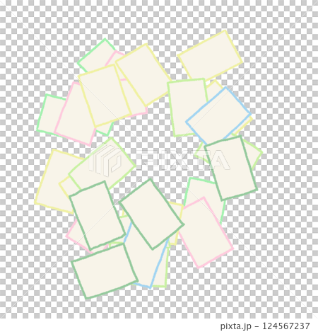 カードのイラスト素材 124567237