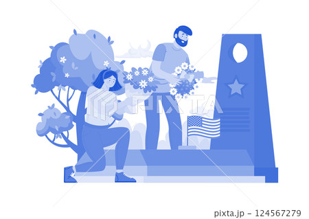 Families Visit Cemeteries To Honor Fallen Soldiers Families Visit Cemeteries To Honor Fallen Soldiers 124567279