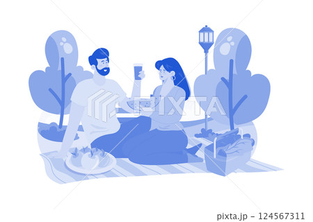 Couple's Outdoor Picnic or Hike Couple's Outdoor Picnic or Hike 124567311