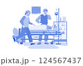 A Surgeon In The Operating Room 124567437