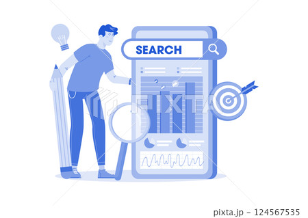 An SEO Specialist Improves Search Engine Rankings 124567535